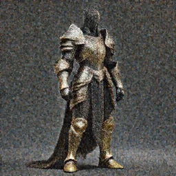 a photorealistic 3D render of a full body dark side knight (as an archetypal DnD isekai Demon Lord) wearing armor made of gold and silver, inspired by Elden Ring, unreal engine, octane render, cinematic lighting, a sense of evil, hard surface character concept art, character design, hyper realism, high detail, depth of field, stunning cgsociety, HD, HDR, 4k