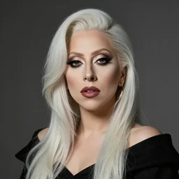 a portrait of lady gaga by rembrandt van rijn,