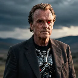 VFX movie where Jack Nicholson plays the Terminator with a glowing red eye