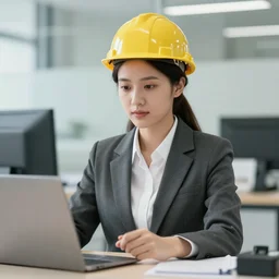 edo style woman engineer high resolution
