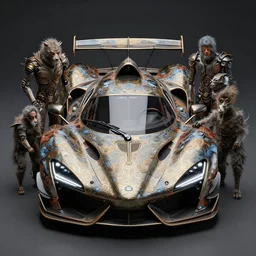 cyborg supercar slick, animal : by michal karcz, daniel merriam, victo ngai and guillermo del toro : ornate, dynamic, particulate, intricate, elegant, highly detailed, centered, artstation, smooth, sharp focus, octane render