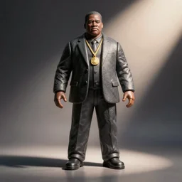 action figure of Notorious Big, stock photo