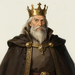 portrait of a medieval old king, elegant, highly detailed, digital painting, artstation, concept art, smooth, sharp focus, illustration, art by studio ghibli and fujita goro and tom whalen, 8 k