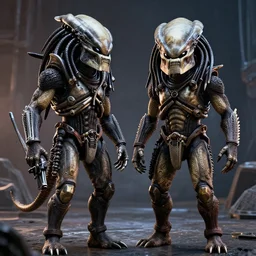 terminator versus predator from aliens vs predator, hd, real life photo