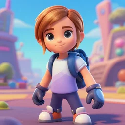 Screenshot of Emma Watson in Jetpack Joyride