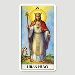 the hierophant from major arcana character concept art, digital painting, mixed media, trending on artstation and deviantart, epic composition, magnum opus, highly detailed, 8 k