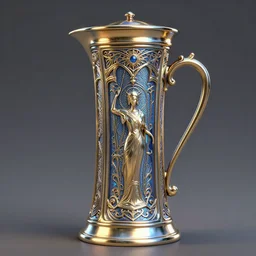 a shiney metalic intricate detailed magical stein, concept art by blizzard entertainment, featured on polycount, art nouveau, polycount, artstation hq, artstation hd