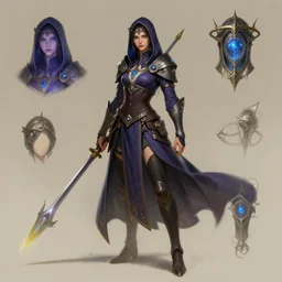 female space mage, art station concept art, 4 k