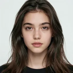 a masterpiece portrait photo of a beautiful young woman who looks like an emo mary elizabeth winstead, symmetrical face