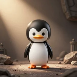 nendoroid of danny devito as the penguin, product photo