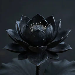 a beautiful and hyperdetailed 3 d render of a black lotus flower, centered in frame, in the style of magic the gathering!!!!, ultrawide lens, 8 k, volumetric lighting, cinematic, find detail, cell shaded, intricate detail, octane render, art by chris rahn and andreas rocha and alayna danner and adam paquette