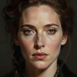 portrait of sharon stone, victorian, concept art, detailed face, fantasy, close up face, highly detailed, cinematic lighting, digital art painting by greg rutkowski