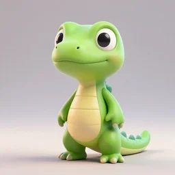 1 9 9 0 s 3 d render of a cartoon reptile wearing a yellow straw hat, 8 k, intricate, detailed,
