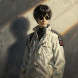 ghost in the shell painting