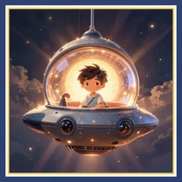 dream boy mothership by disney concept artists, blunt borders, rule of thirds