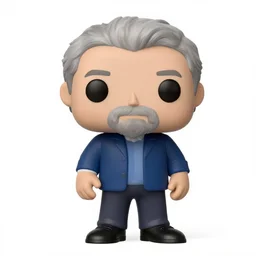 full body 3d render of Luis Inácio Lula da Silva as a funko pop, studio lighting, white background, blender, trending on artstation, 8k, highly detailed