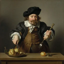 gronkh, by anthony van dyck, illustration, painting, still - life