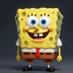 portrait of the real life spongebob, expressive pose, futuristic, highly detailed, digital painting, artstation, concept art, smooth, sharp focus, dramatic light, studio light, by rembrandt