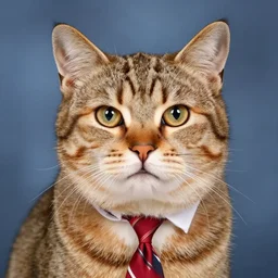 cat portrait, high school picture day, awkward smile