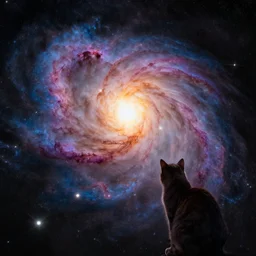 nebula explosion cat