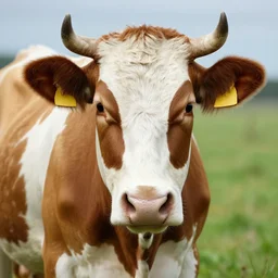 portrait of a cow by Gerard Justin,