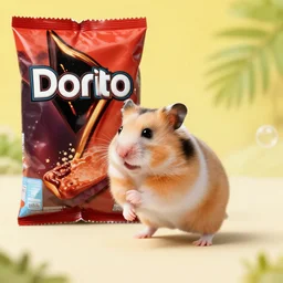 ( dorito + hamster ) hopping