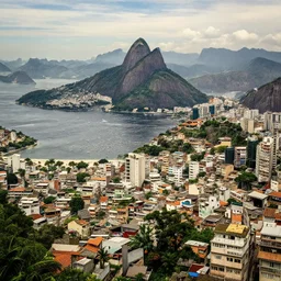 favela rio de janeiro, 8 k, hdr, great light, gustave courbet, annie leibowitz