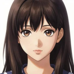 portrait of coco rocha as anime girl cute - fine - face, akira, pretty face, realistic shaded perfect face, fine details. anime. realistic shaded lighting by ilya kuvshinov giuseppe dangelico pino and michael garmash and rob rey, shonen jump