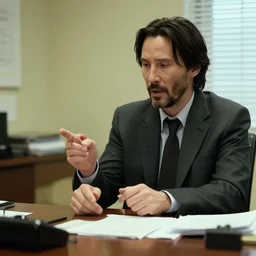the psychologist is trying to explain to me in his office that keanu reeves is my hallucinations