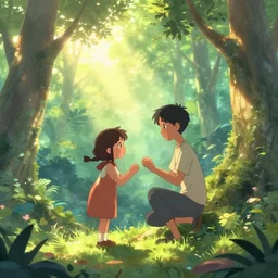 beautiful anima dream, colour, nature, scenes, light, connection, relationship