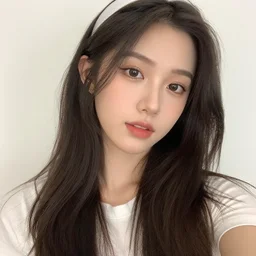 selfie of femal instargram influencer