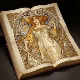 pillow book, writing on skin, insane, intricate, highly detailed, digital painting, artstation, concept art, smooth, sharp focus, illustration, Unreal Engine 5, 8K, art by artgerm and greg rutkowski and alphonse mucha