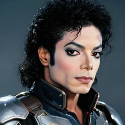 dynamic macro head portrait of beautiful michael jackson army chief in sci - fi armor by cory walker and ryan ottley and jack kirby and barry windsor - smith, comic, illustration, photo real