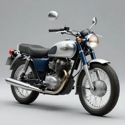 concept art of a 1970s motorcycle, high detail, high definition, 8k