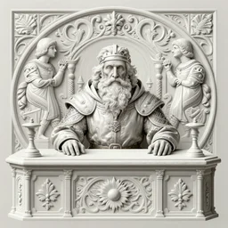 old man sit behind desk, medieval, intricate, elegant, highly detailed, digital painting, artstation, concept art, smooth, sharp focus, illustration, artgerm, rutkowski, mucha