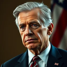 waist up portrait of the united states president, 1 7 9 2. unreal engine render. he is a lawyer from massachusetts, vivid, intricate detail, patriotic