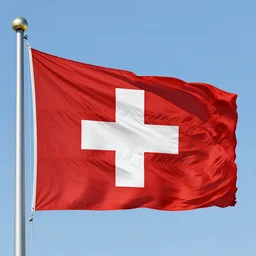 the flag of Switzerland in 2122