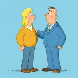 claire's redemption. illustration by gary larson