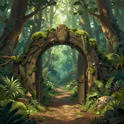 entrance to the forest realm by james gurney | entrance to the kelp forest realm by james gurney