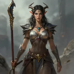 badass goddess Gaïa by Daniel dociu on artstation