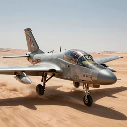 a gritty hyperdetailed photorealistic f - 1 8 hornet ground attack aircraft flying low in the desert, volumetric lighting, cinematic framing, cinematic lighting, cinematic shadows, in the style of top gun maverick
