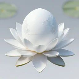futuristic nymphaea gouf waterlily upper body, sepals forming helmet, floral details, nymphaea, 8 k hd resolution, barbatos gundam with floral inlay, bandai box art, star wars, makoto kobayashi, frank gehry, raymond swanland