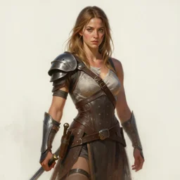 julianne hough as a wounded warrior maiden by wlop and glen rutkowski, mate painting, concept art, artstation