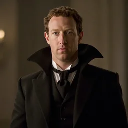 cinematic still frame of mark zuckerberg in bram stoker's dracula ( 1 9 9 2 )