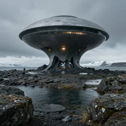 Scifi Reykjavik, by Sir James Guthrie, hyperrealism