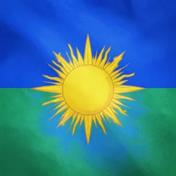 The flag of the country of Crackistan