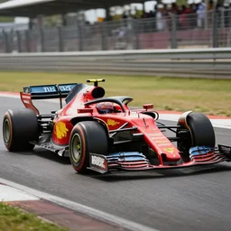promo photo of a ferrari formula 1 racecar from the year 2 0 3 0