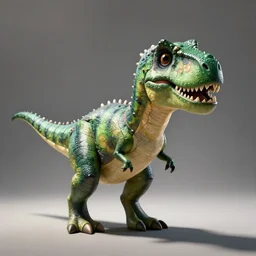 a anthropomorphic green trex, adorable and whimsical, volumetrics, fantasy, elegant, digital painting, artstation, unreal engine, octane render, concept art, matte, sharp focus, high contrast, illustration, art by disney