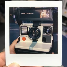 Candid Street Photography. Polaroid SX70 Film Color