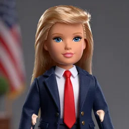 ivanka trump as a mark ryden doll, detailed digital art, trending on Artstation